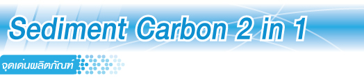 ไส้กรองน้ำ Sediment Carbon 2 in 1